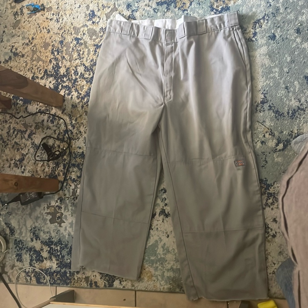Dickies double knee light grey 46x30
